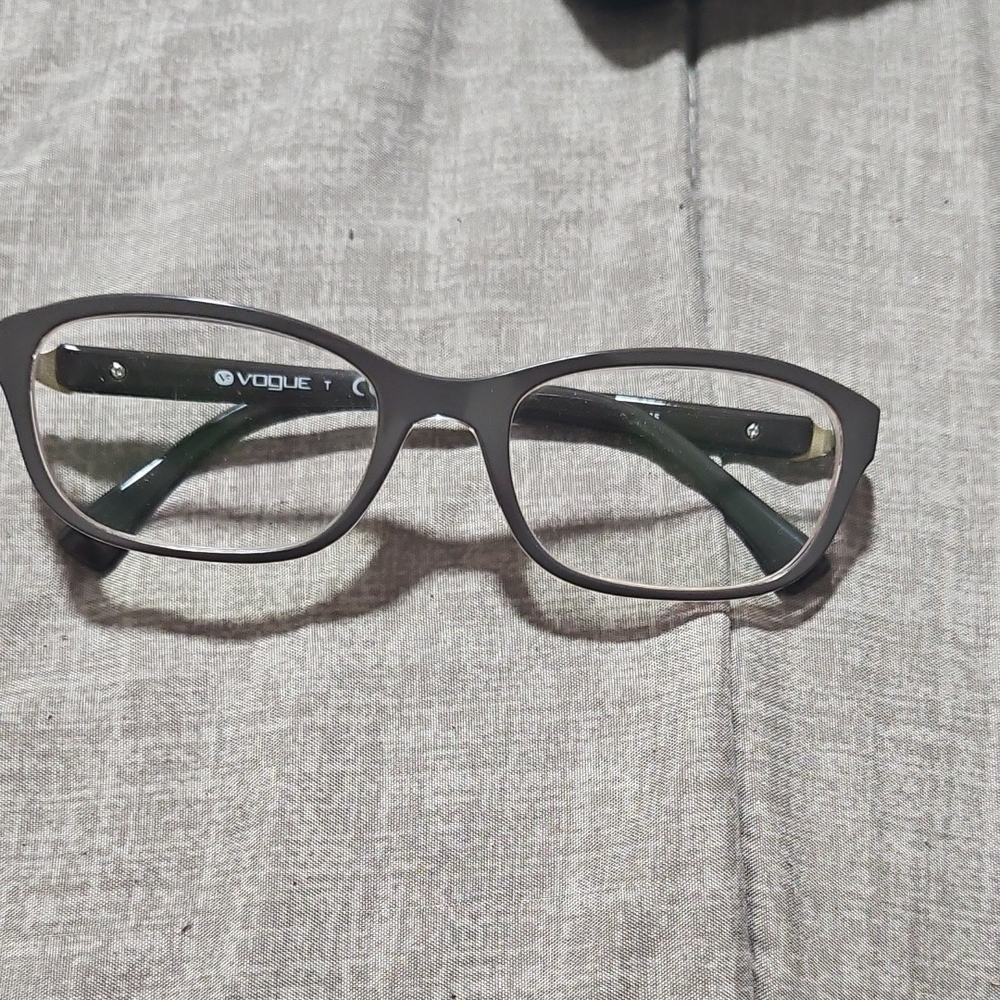 Vogue Women's Gray and Black Glasses